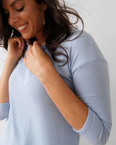ALMA top in Baby Blue