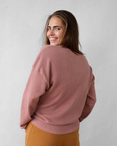 AMIGA top in Desert Pink