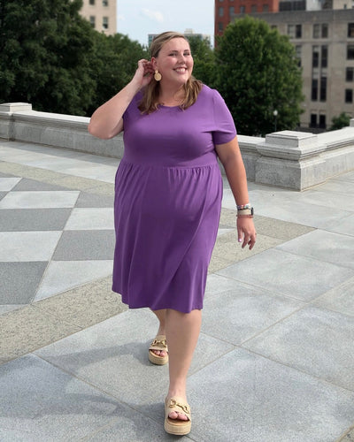 ASTER dress in Purple