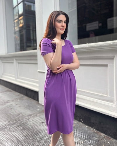 ASTER dress in Purple