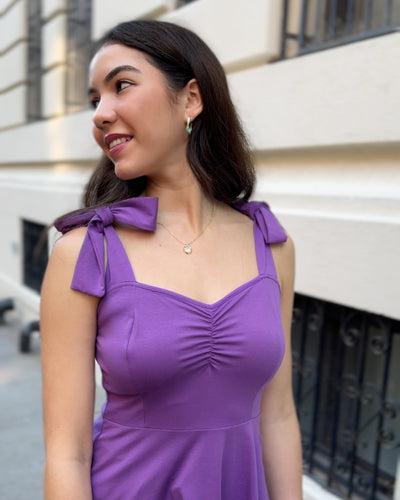 AZALEE top in Purple