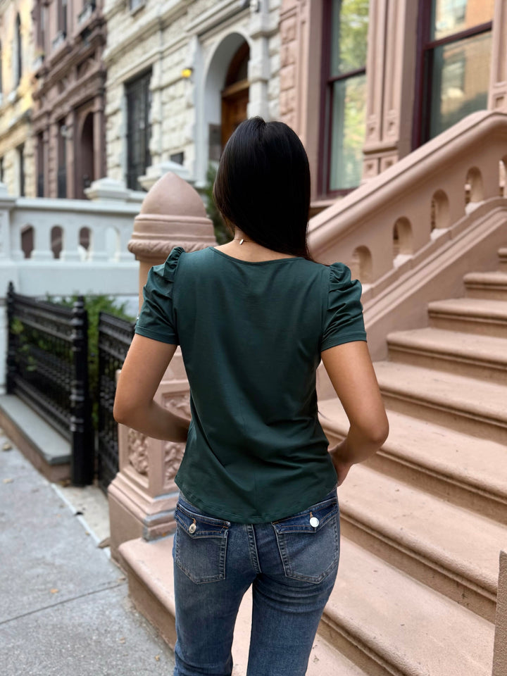 NOLITA tee in Deep Pine
