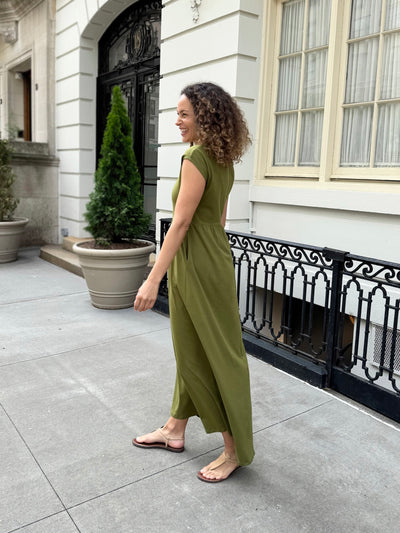 DINAH dress in Olive Branch