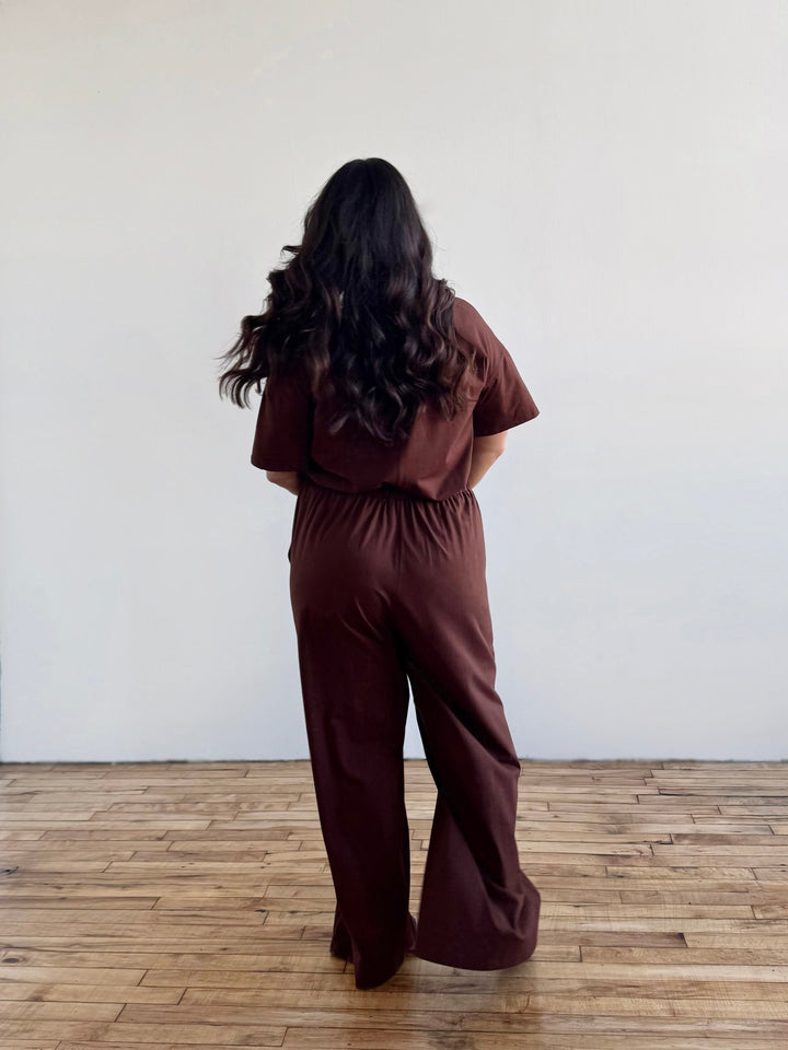 ELLIE pants in Burnt Cedar