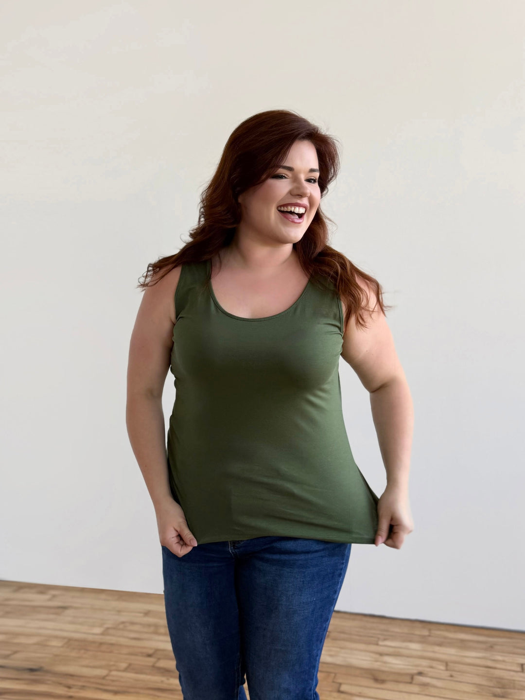 ABIGAIL tank in Meadow Green