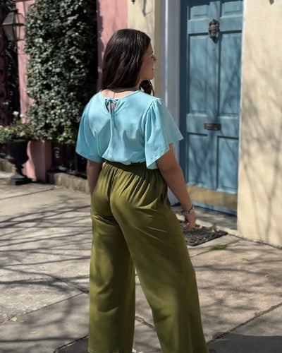 JOJO pants in Olive Branch