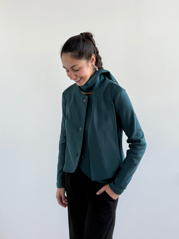 WAVERLY jacket in Deep Sea