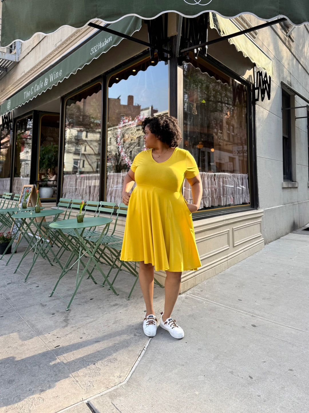 ADINA dress in Sunflower