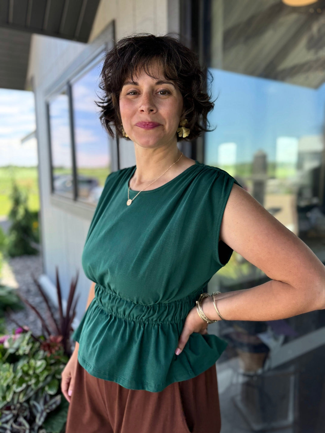 KACI tank in Dark Green