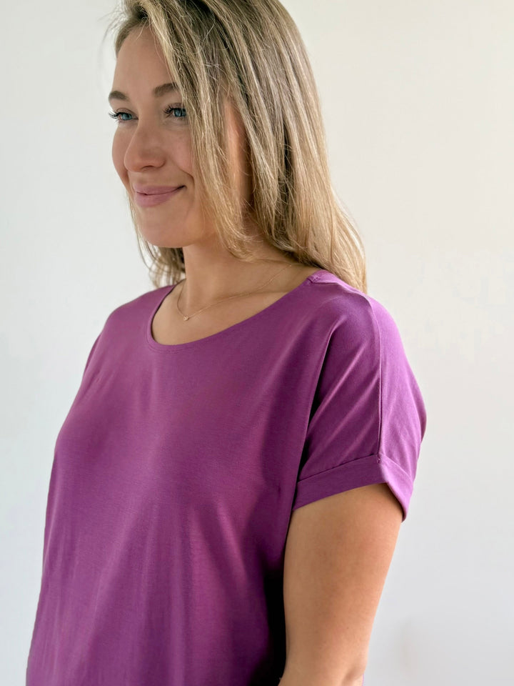 CYPRESS dress in Deep Lilac