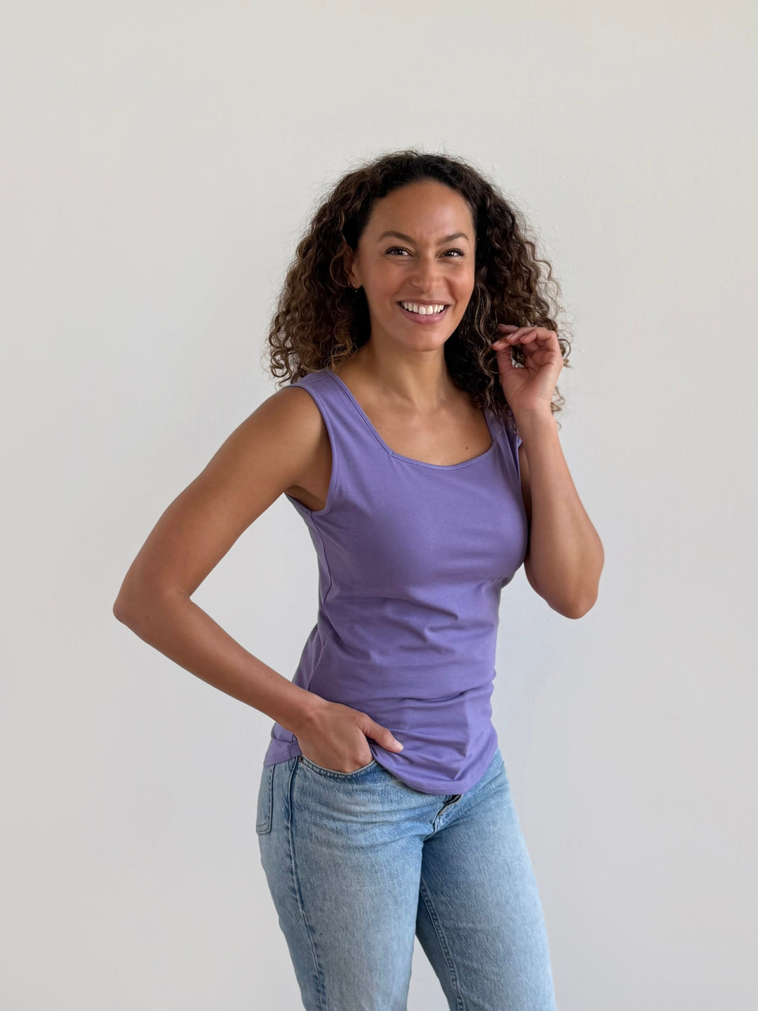 HARRIET tank in Purple Haze