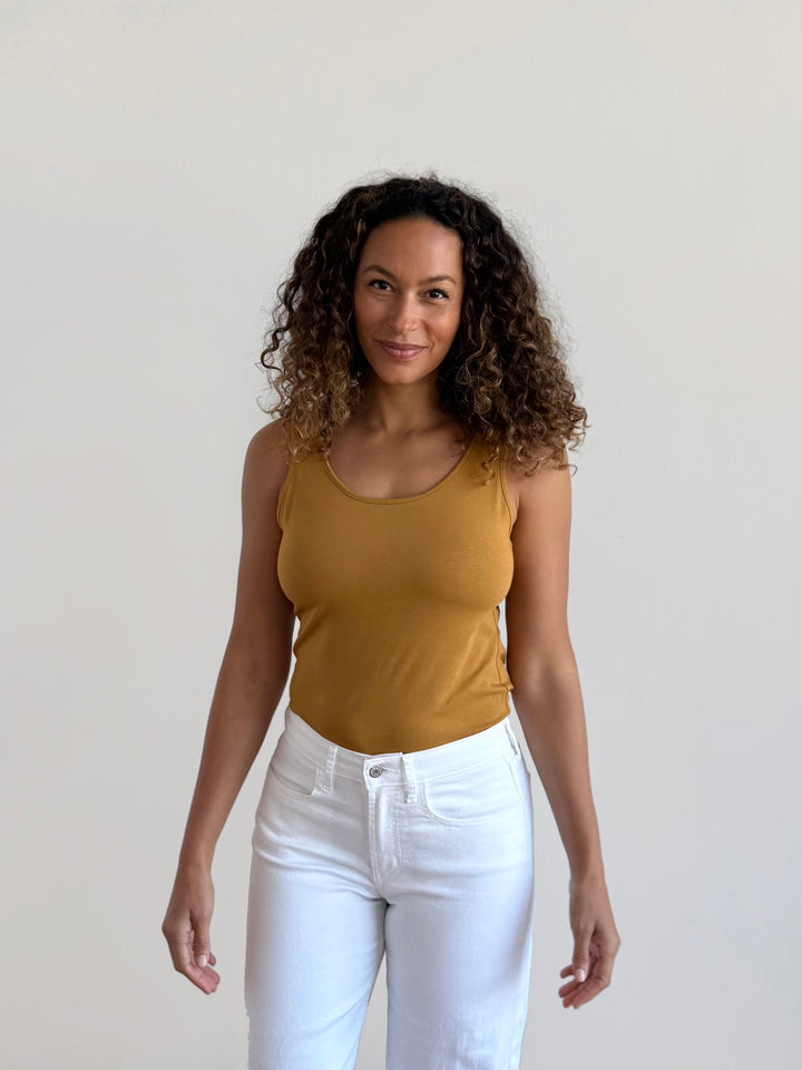 ABIGAIL tank in Light Amber