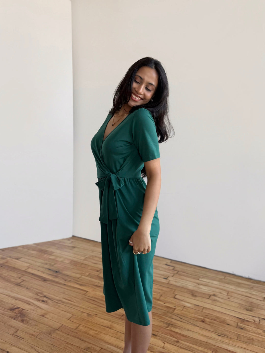 EVELYN dress in Bold Juniper