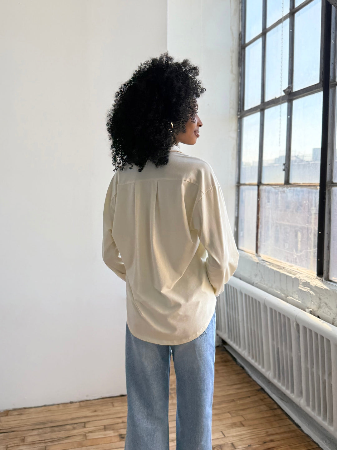 LINDSEY blouse in Chalk