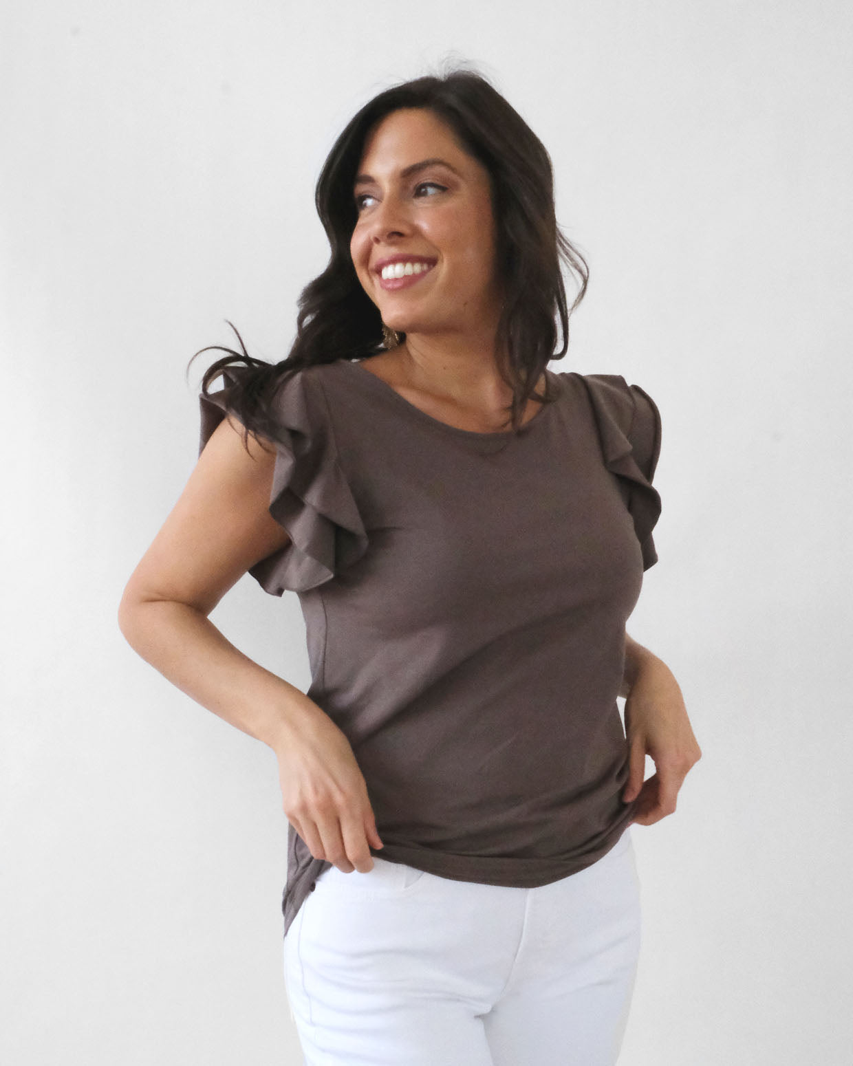 BLUME top in Mushroom