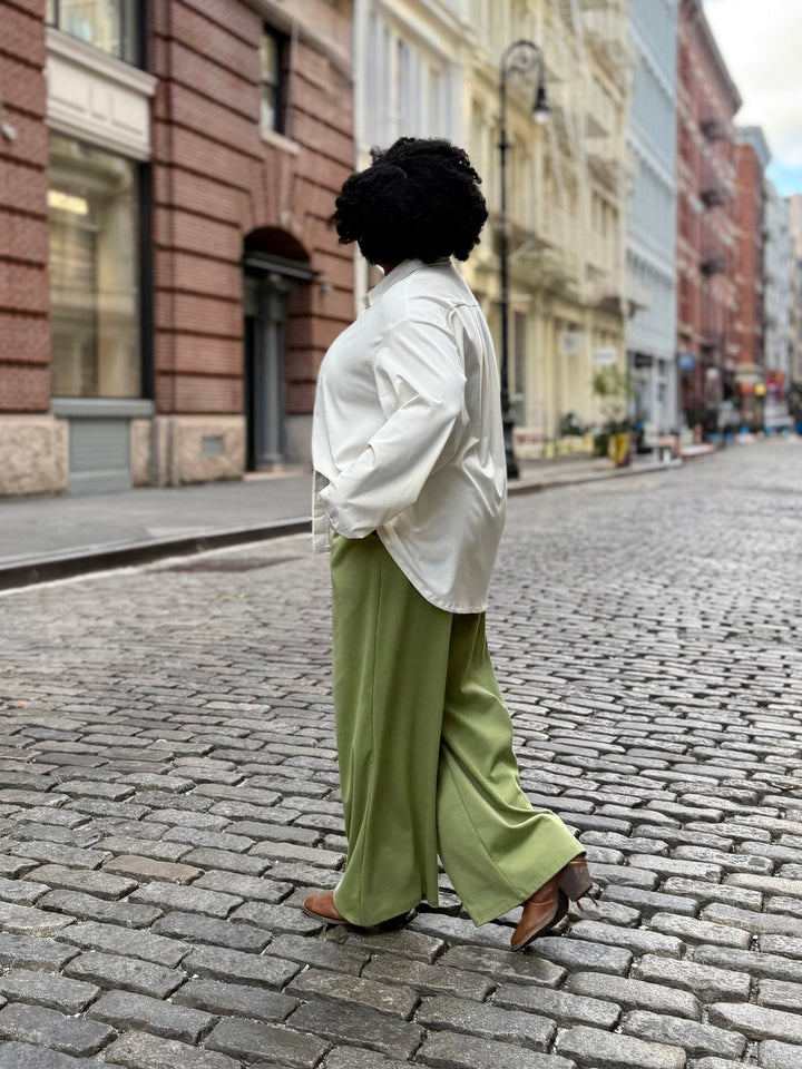 KENNA pants in Grass Green