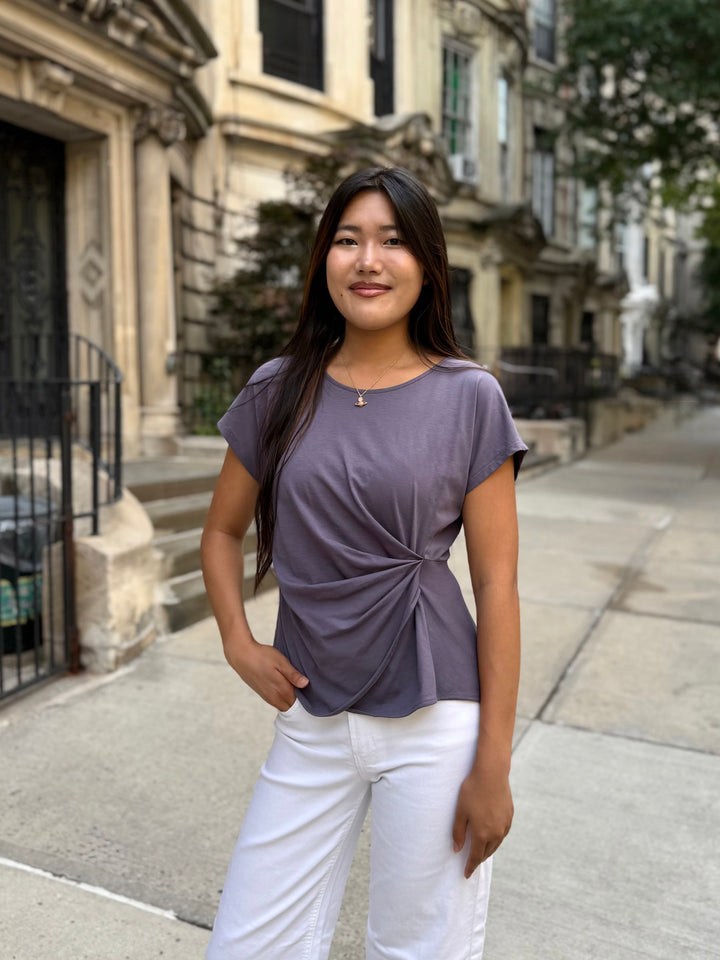 KEIRA top in Dewberry