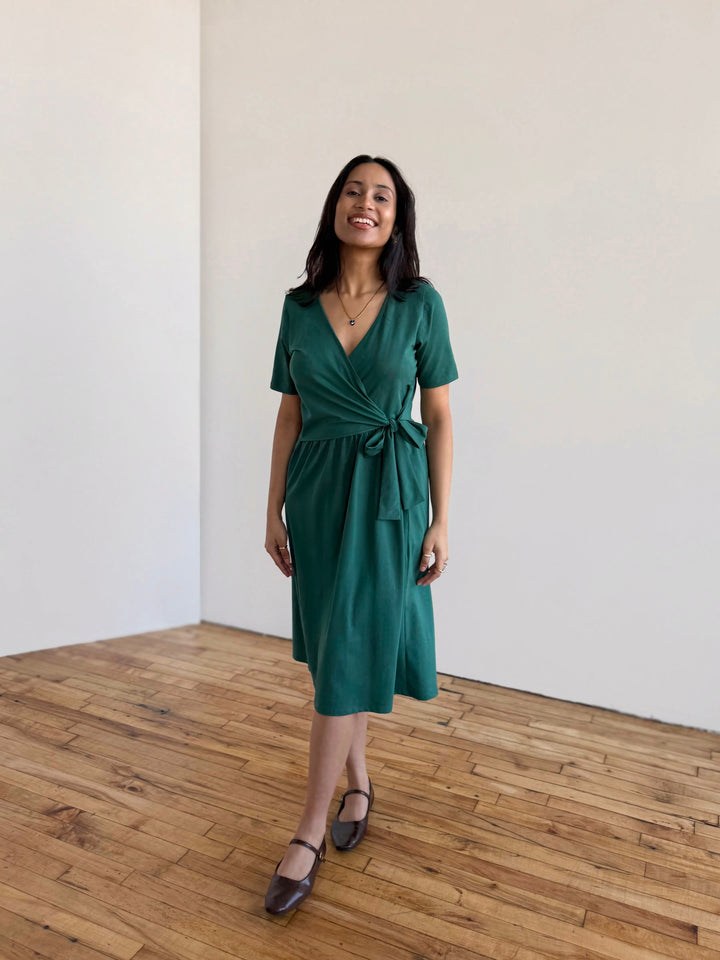 EVELYN dress in Bold Juniper