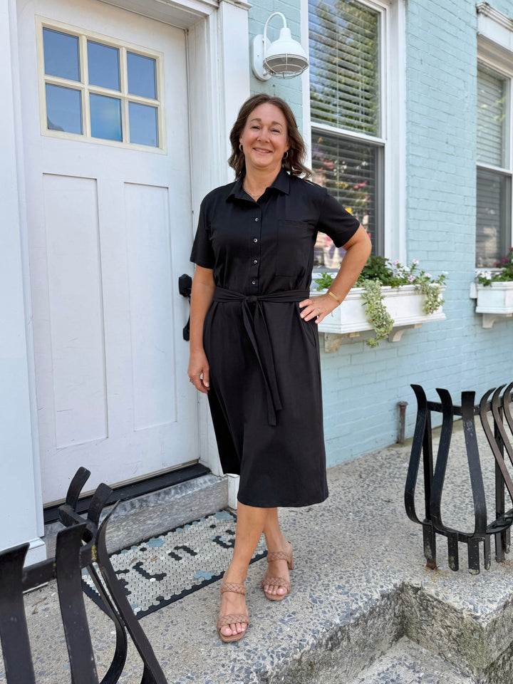 VANYA dress in Black