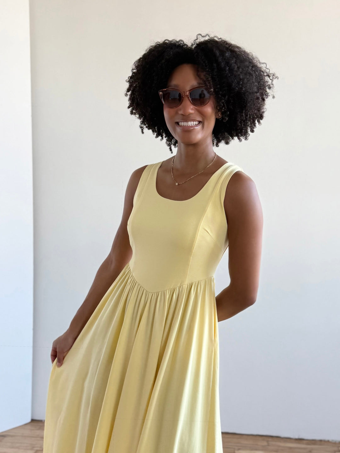 ESTHER dress in Sunlight