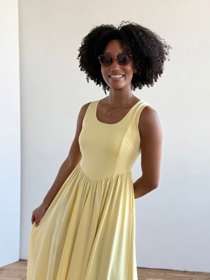 ESTHER dress in Sunlight