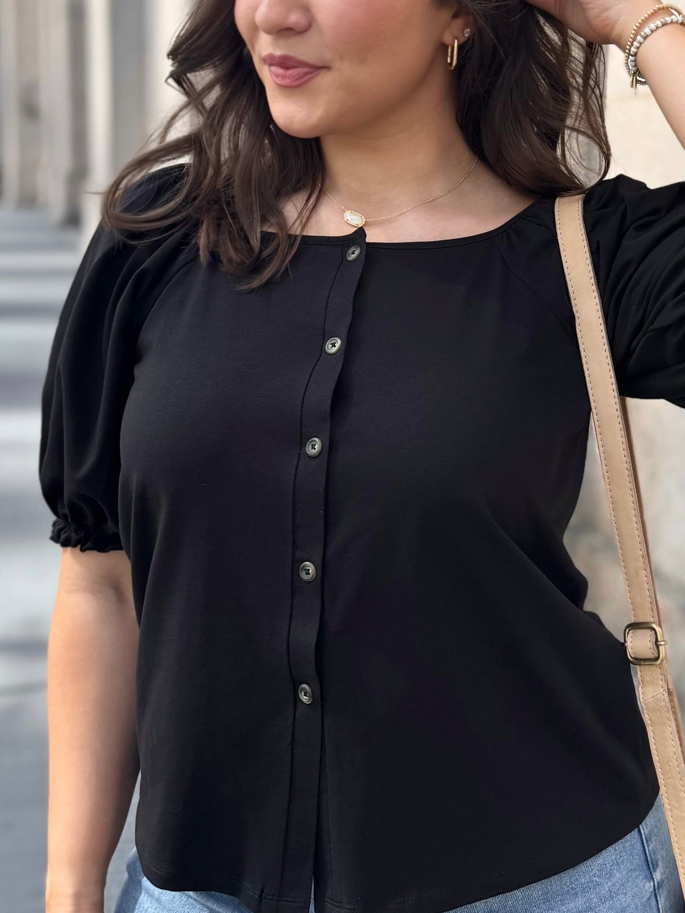 BOHEME top in Black