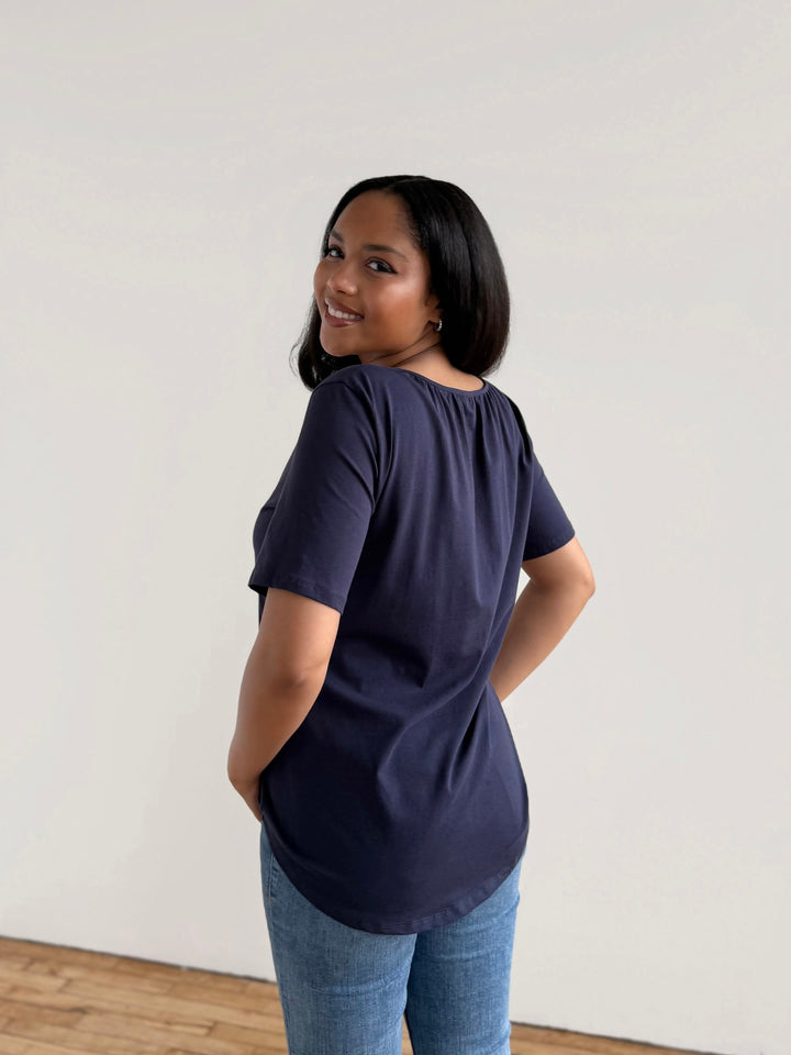 ROSA tee in Navy