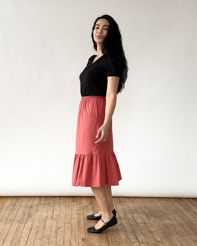 CASSIDY skirt in Pink Rust