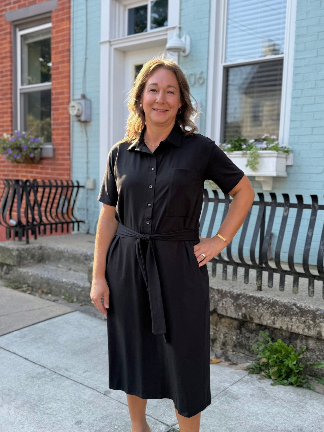 VANYA dress in Black