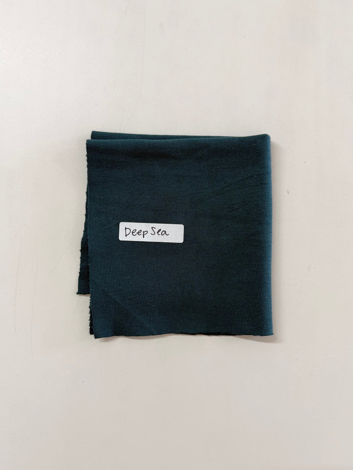 AVERIE heavy knit shorts in Deep Sea (Preorder, ships 7/6)