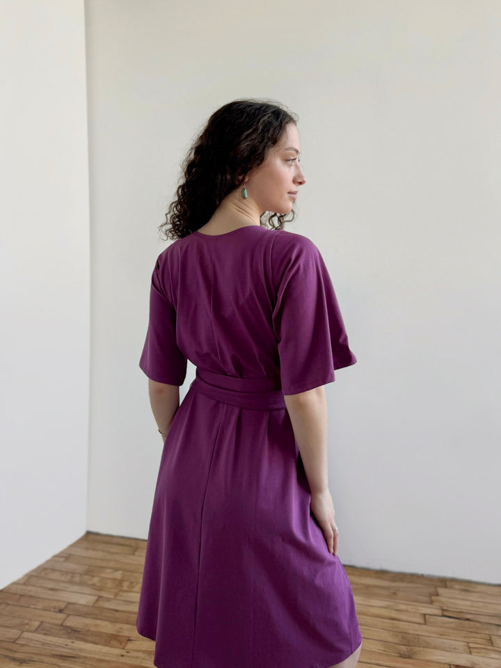 IRVINE dress in Deep Lilac