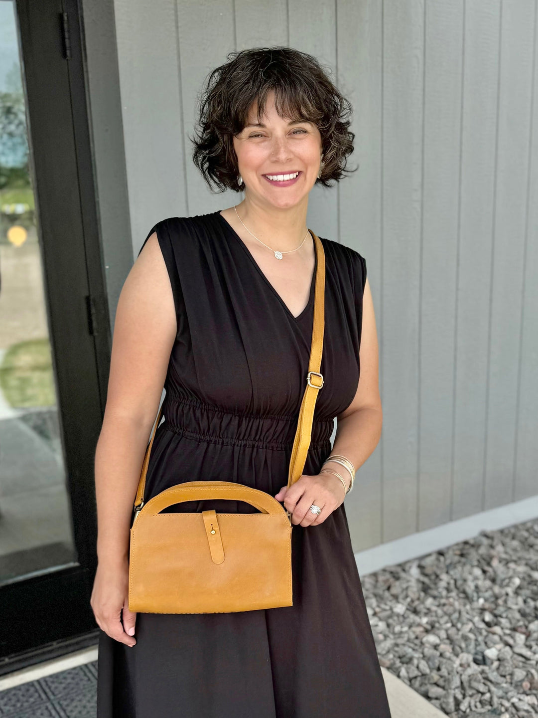 HAMPTON dress in Black