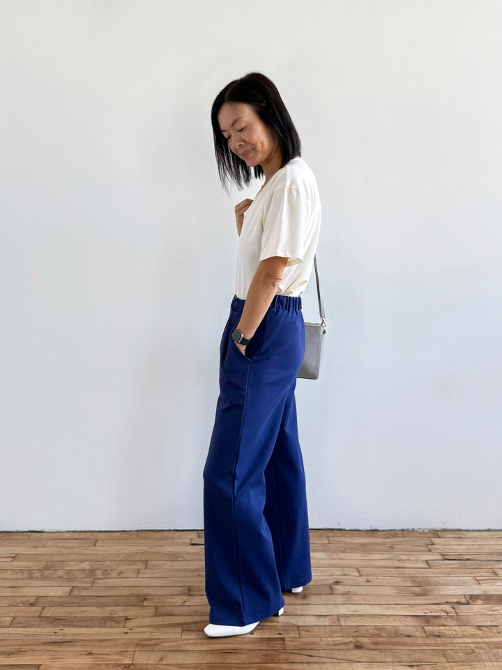 KENNA pants in Bright Navy