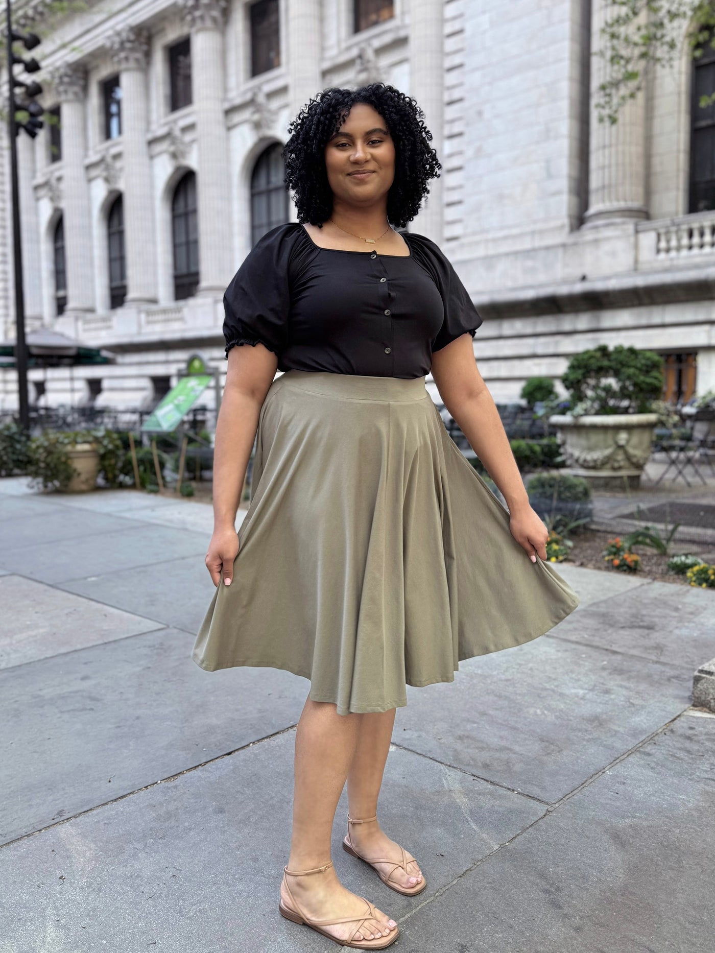 CIELA skirt in Silver Sage