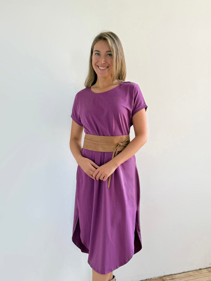 CYPRESS dress in Deep Lilac