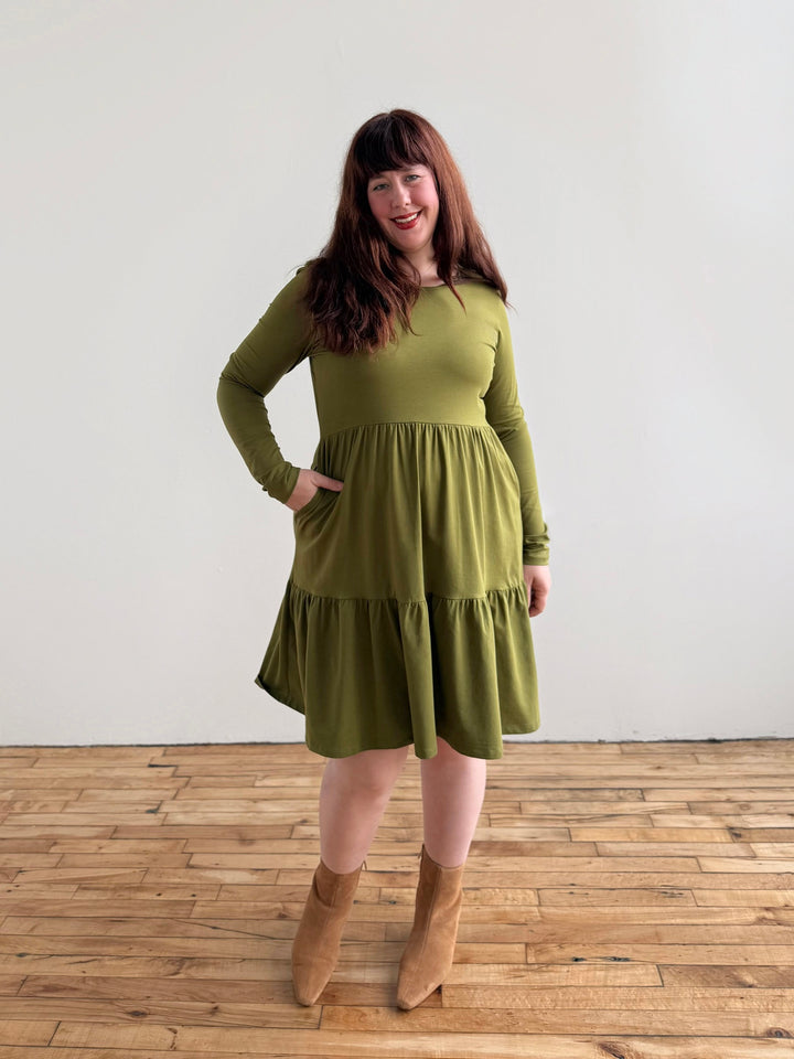MAISIE dress in Olive Branch