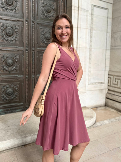 WREN dress in Vintage Mauve
