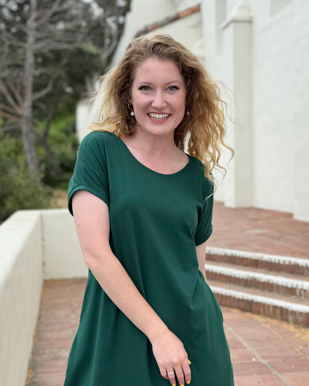 CYPRESS dress in Dark Green Elegantees CYPRESS dress in Dark Green Elegantees