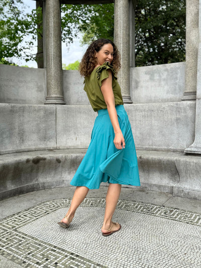 CIELA skirt in Marine Teal