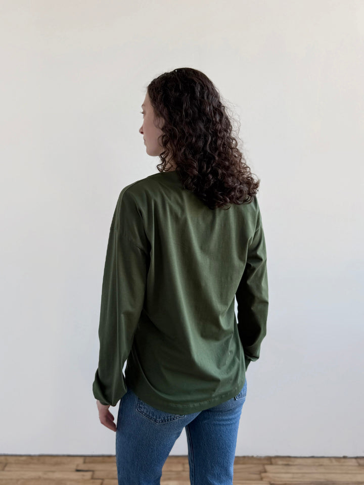 MALLEY cardigan in Meadow Green