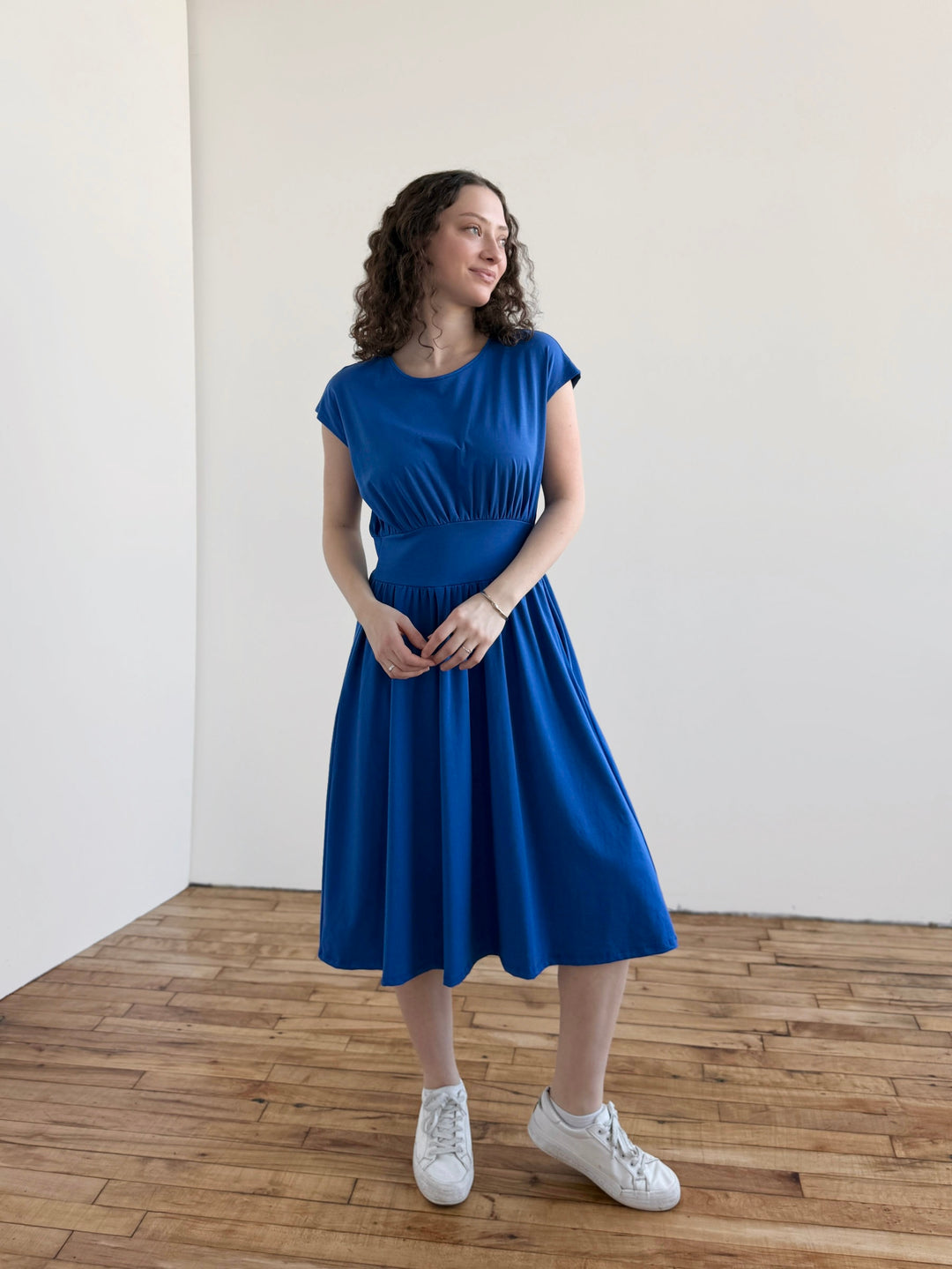 CATHERINE dress in Blue Iolite