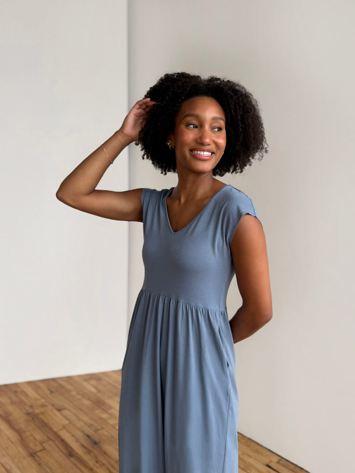 DINAH dress in Blue Dusk