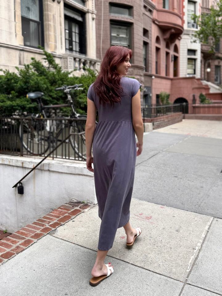 DINAH dress in Dewberry