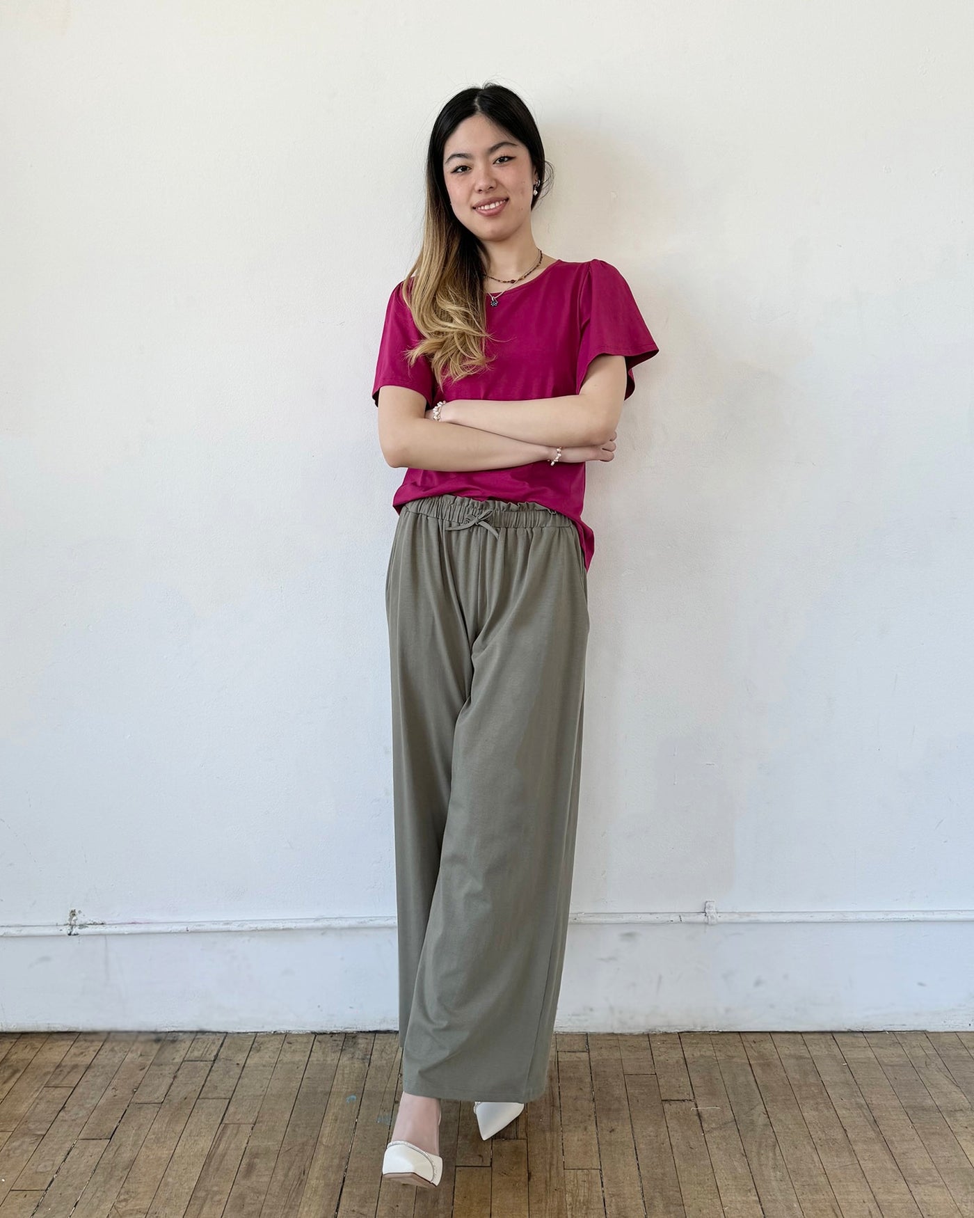 JOJO pants in Silver Sage