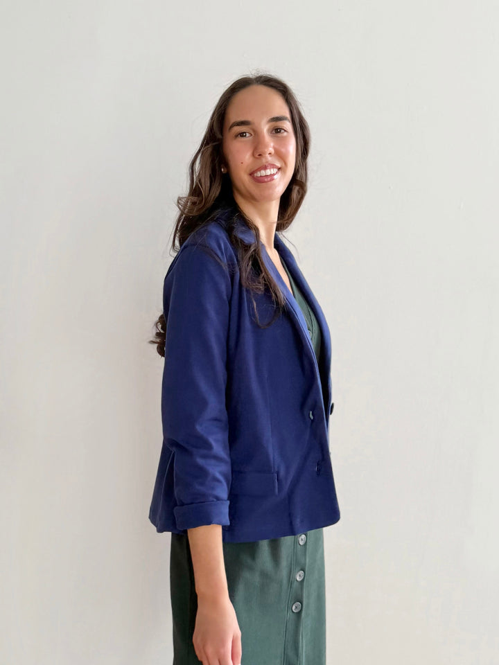 OCTAVIA blazer in Bright Navy