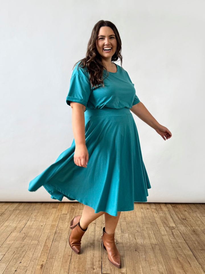 CIELA skirt in Marine Teal