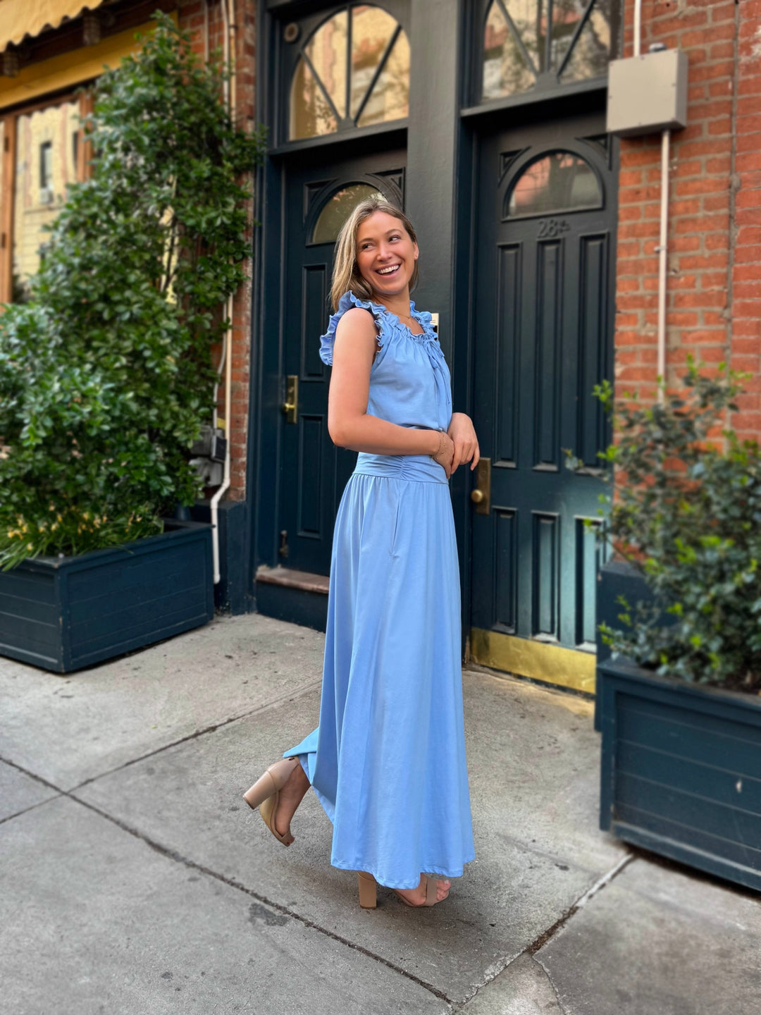 ESME tank in Light Cornflower