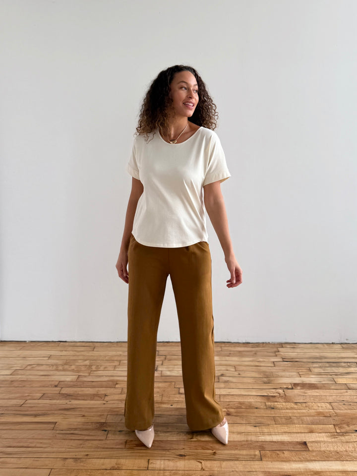 CAELYN tee in Chalk