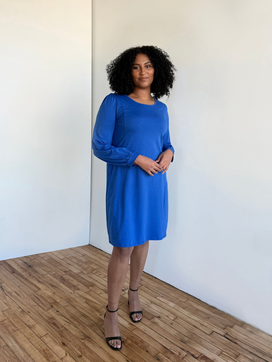 CONSTANCE dress in Blue Iolite