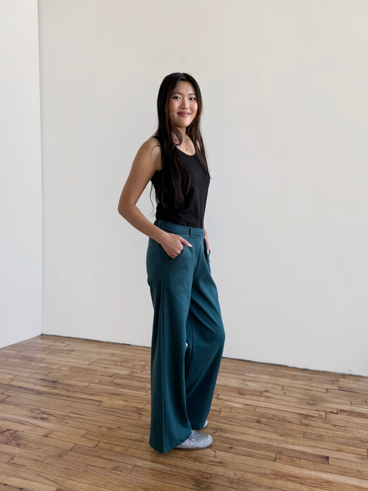 KENNA pants in Deep Sea